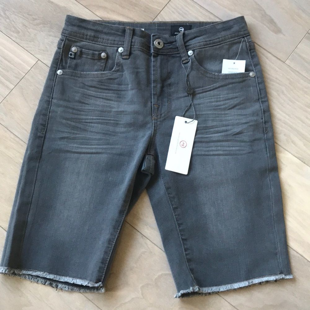 Boys Adriano Goldschmied Kids The Bryson Denim Jean Shorts Size 8